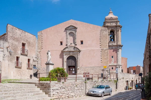 A igreja de San Giuliano, Sicília, Itália — Fotografia de Stock