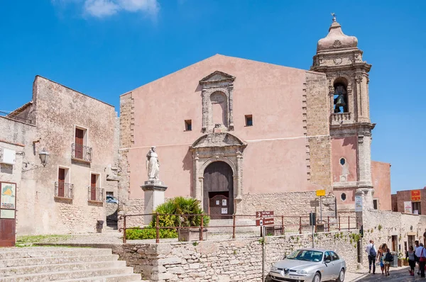 A igreja de San Giuliano, Sicília, Itália — Fotografia de Stock
