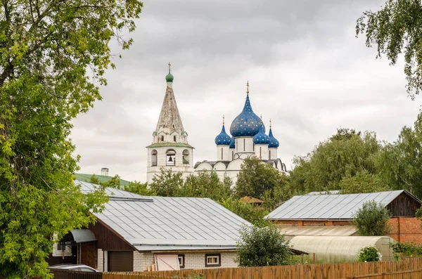 Picturesque view of the Suzdal Kremlin, Russia. Golden Ring Of Russia — Stock Photo, Image