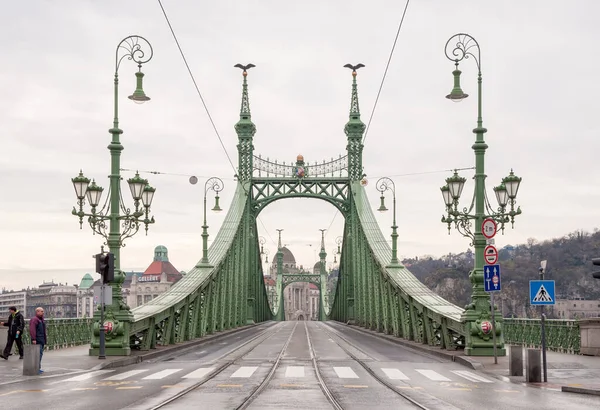 Szabadság híd vagy Szabadság híd Budapesten — Stock Fotó