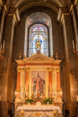 St. Stephens Bazilikası Roma Katolik Kilisesi 'nin içinde. Budapeşte, Macaristan