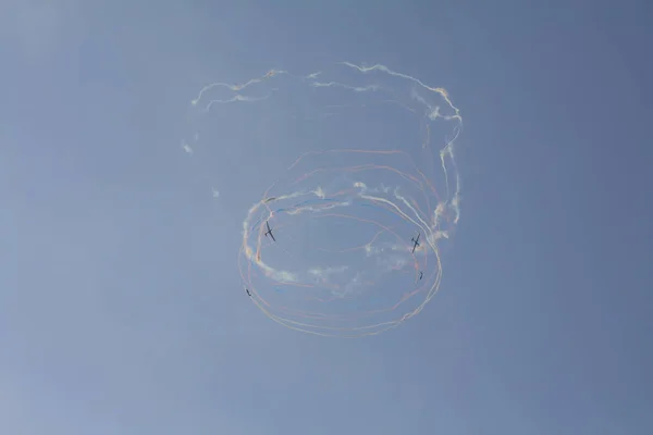 Akrobatik planör bir grup hava gösterisi