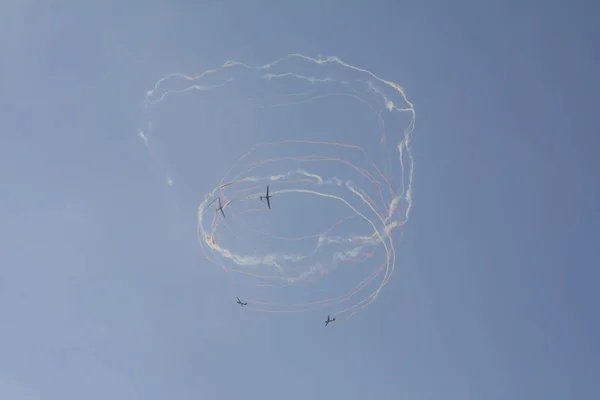 Akrobatik planör bir grup hava gösterisi