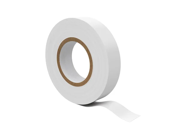 ダクトテープ、白の背景上の分離された 3 d レンダリング — ストック写真