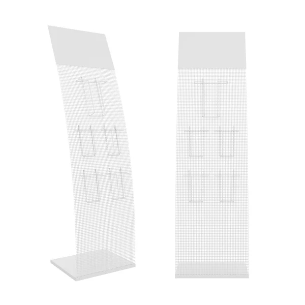 Stand Isolado em fundo branco, renderização 3D — Fotografia de Stock