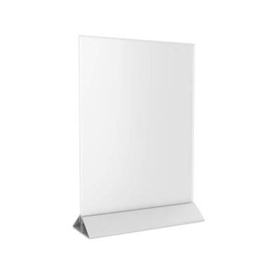 Tutucu Isolated beyaz arka plan, 3d render