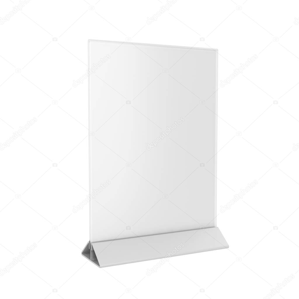 Holder Isolated on White Background, 3D rendering