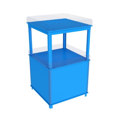 3d render Isolated beyaz arka plan üzerinde durmak