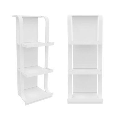 Beyaz arka planda izole edilmiş, 3 boyutlu görüntüleme. Görüntü