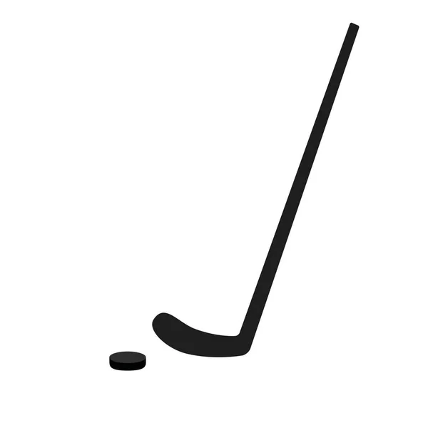 Vector palo de hockey sobre hielo — Archivo Imágenes Vectoriales