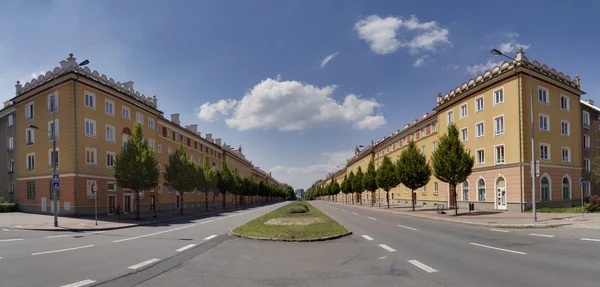 The architectural style Sorela in Havirov, Czech republic