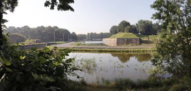 Avrupa, Hollanda 'nın en iyi korunmuş kentlerinden biri olan Naarden' in dış tahkimatı.