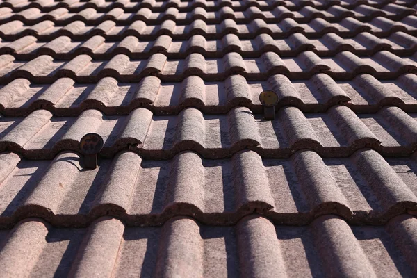 Roof tile and light — Stock Photo, Image