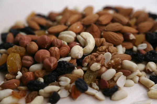 Ready Eat Nuts Shells Together Eating — Stock Photo, Image