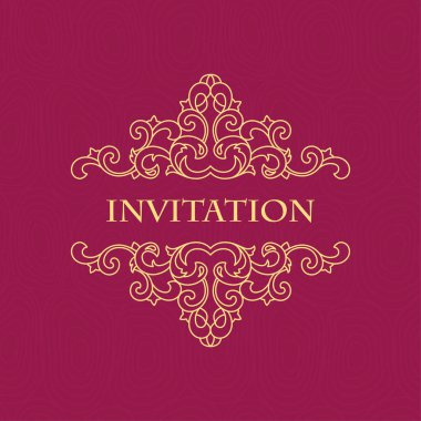 vektör dekoratif çerçeve.