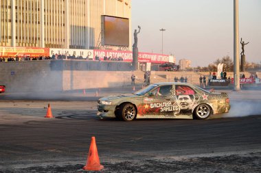 Matsuri parça Kuzey drift araba Vassili Zaitsev yarış takım