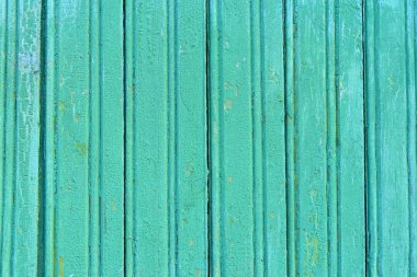 Geçmişi. Parlak yeşil tahta duvar