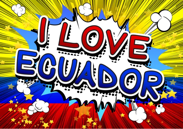 Ben aşk Ekvator - çizgi roman tarzı metin.