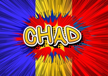 Çad - çizgi roman tarzı metin.