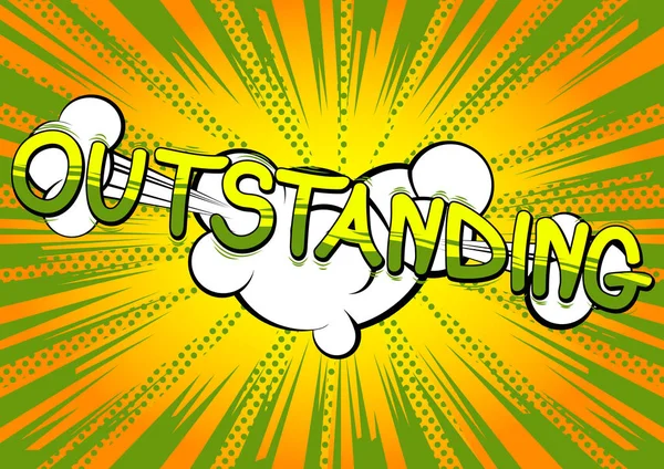 Seçkin - çizgi roman tarzı kelime.