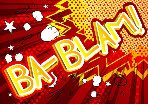 ¡Ba-Blam! - Vector ilustrado cómic expresión de estilo . — Vector de stock