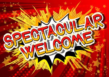 Muhteşem Hoşgeldiniz - çizgi roman kelime.