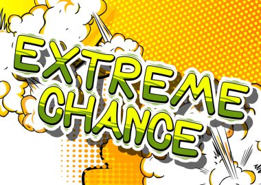 Aşırı şans - çizgi roman kelime.