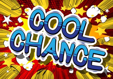 Şans - çizgi roman kelime serin.