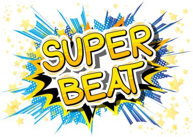 Süper Beat - çizgi roman kelime.
