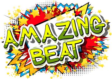 Amazing Beat - çizgi roman kelime.