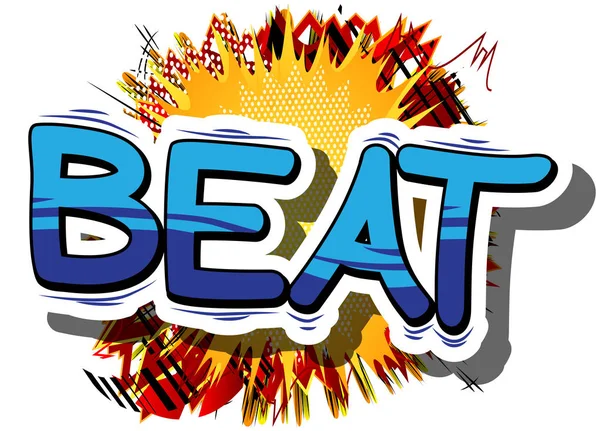 Beat - çizgi roman kelime.