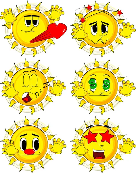 Çizgi film güneş seni korkutmaya çalışıyor.