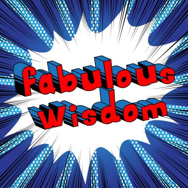 Muhteşem Hikmet - çizgi roman tarzı kelime.