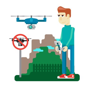 Adam şehir dışında çekim yasağı yok sayar.