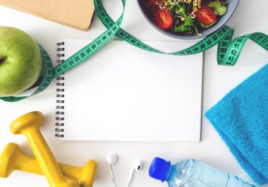 Fitness Ekipmanları ve sağlıklı gıda