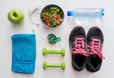 Fitness Ekipmanları ve sağlıklı gıda