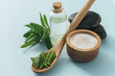 aloe vera ile krema ve petrol