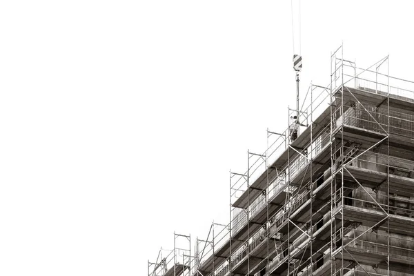 Bau neuer Gebäude — Stockfoto