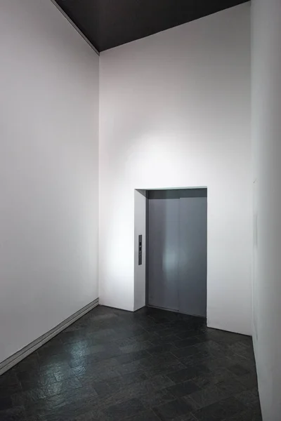 Elevator in modern building