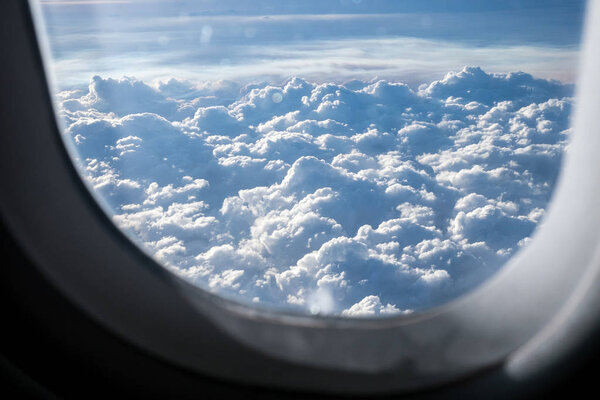 Вид из окна самолета