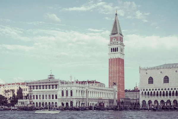 Bell tower in Marco square in Venice — Stock Photo, Image
