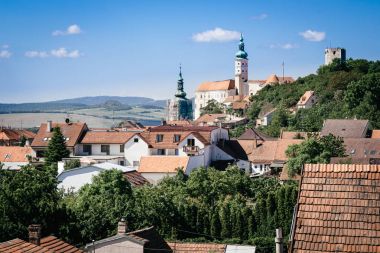 Mikulov görünümünü panoramik yaz
