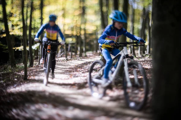 Teaching mountain biking