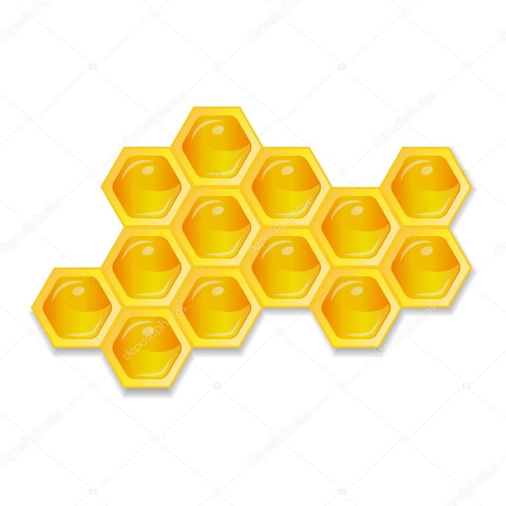 Organic raw honey. Healthy food production. Environmentally friendly product