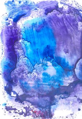 mavi suluboya arkaplan