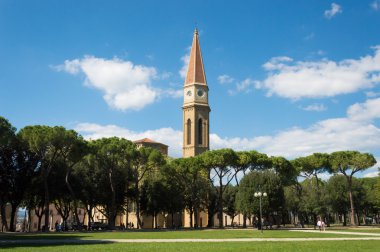 Cattedrale dei Santi Pietro e Donato Bahçe park Arezzo, Ital