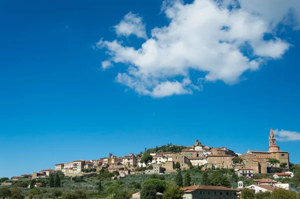 The city walls of Castiglion Fiorentino in Tuscany — Stock Photo, Image