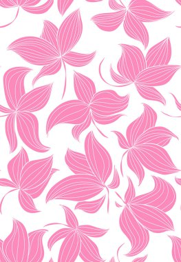 Renkli yapraklarda siyah çiçekler çiçek vektör seamless modeli el ile çizilmiş