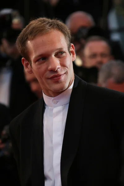 Paul Hamy attends the premiere of 'The Sea Of Trees' during the 68th annual Cannes Film Festival on May 16, 2015 in Cannes, France. — Stock Photo, Image
