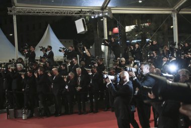 Photographers attends the 'I, Daniel Black (Moi, Daniel Black)'
